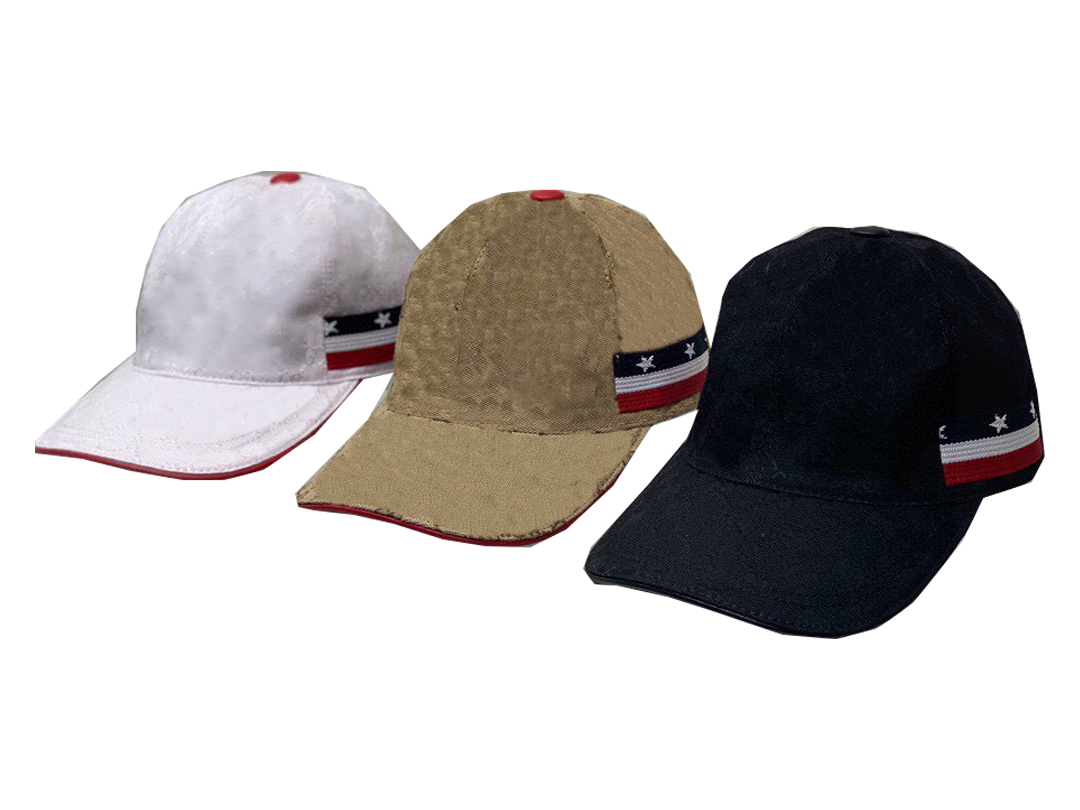 

Luxurys Designer Casquette buckets Sun Balls Hats The five-star ribbon Baseball Cap trucker Ball Caps Fashion Man Woman cappello Baseballs Bucket Hat Casquette box, Black