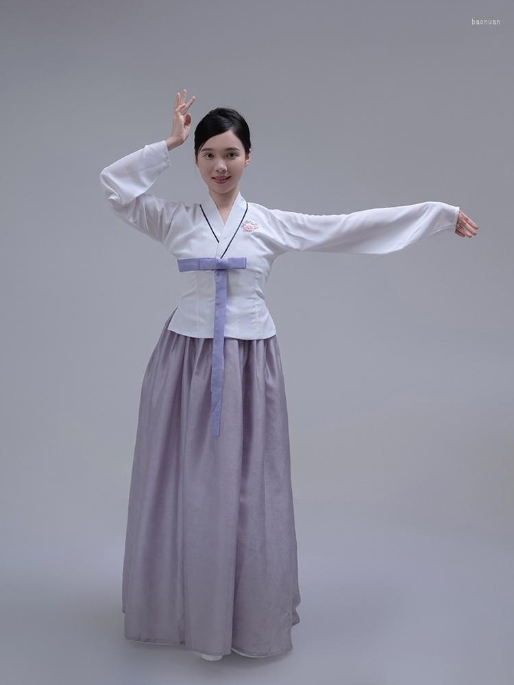 

Ethnic Clothing Korean Dance Performance Dress Women's Tailored Minority Stage Tube Skirt Summer 2022 Style