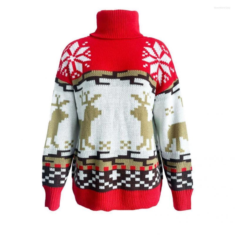 

Women' Sweaters Colorful Stylish 3D Print Festive Christmas Sweater All Match Warm For Parties, Beige