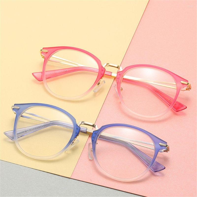 

Sunglasses Korean Anti Radiation Eyewear Eyeglasses Decorative Nearsighted Glasses Frame Round