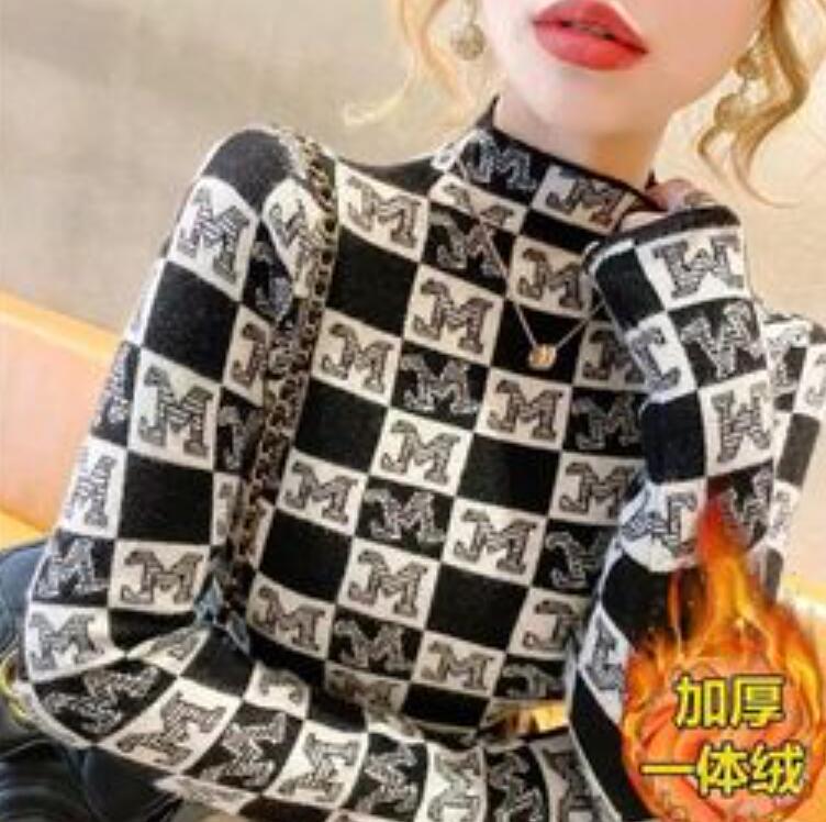 

Women's Sweaters stretch turtleneck for keeps For Pullovers Knitted Girls slim fit Tops clothing, 09