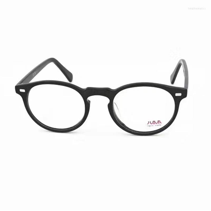 

Sunglasses ETW-06018 Optical Eyeglasses For Men Women Retro Style Anti-Blue Light Lens Plate Plank Full Frame With BoxSunglasses SunglassesS