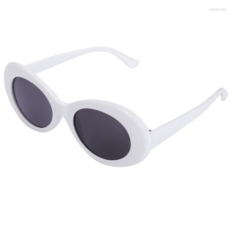 

Sunglasses Vintage Oval Women Retro Sunglass Man Fashion Female Male EyewearUV400 Sun Glass White S17022Sunglasses