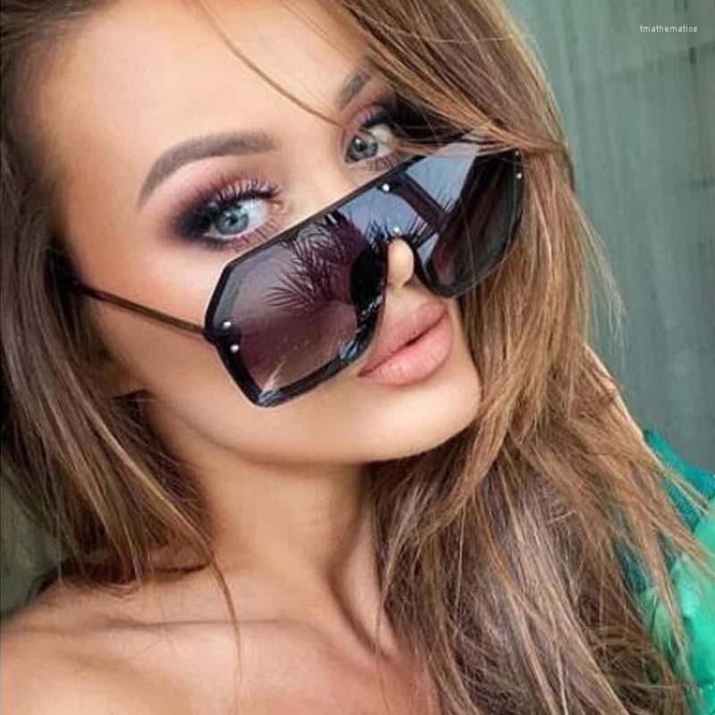 

Sunglasses Oversized All-in-One Women's Square Men's SunglassesSunglasses