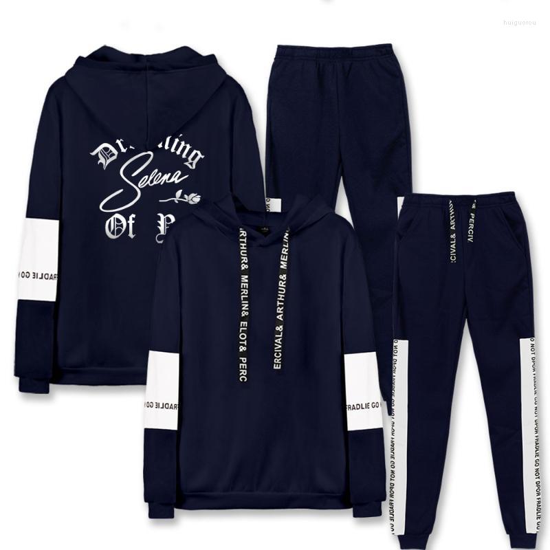 

Men's Tracksuits Men's Selena Quintanilla Spring All-match Casual Sports Hoodie Comfortable Sportswear Style Sweatshirt Trousers, As picture16