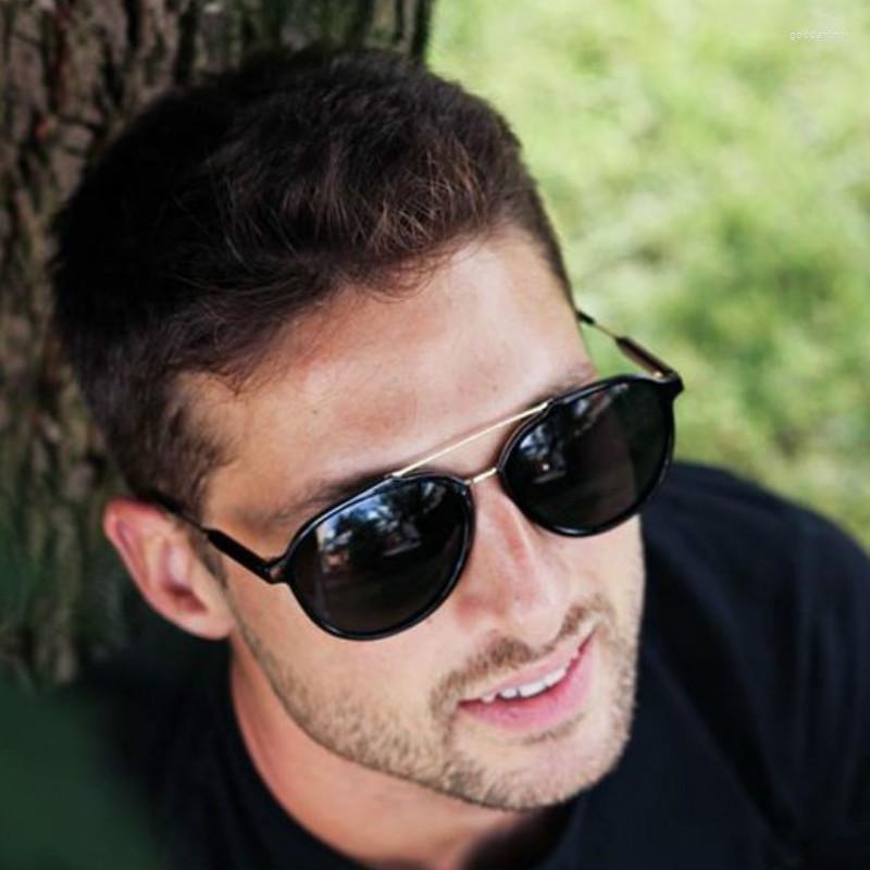 

Sunglasses ZENOTTIC Vintage Round Double Bridge Women Men Mirrored Polarized Lens UV400 Protection Driving Shades Sun Glasses