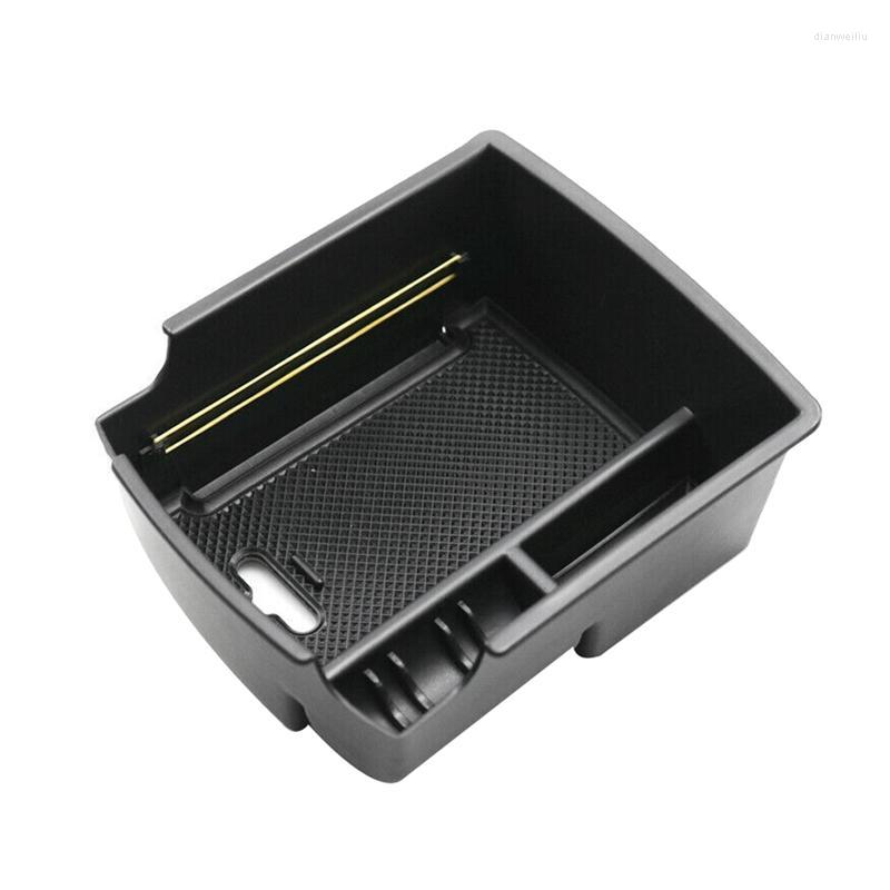 

Car Organizer For 2022 Venue Central Console Armrest Storage Box Pallet Tray Container With Rubber Mat