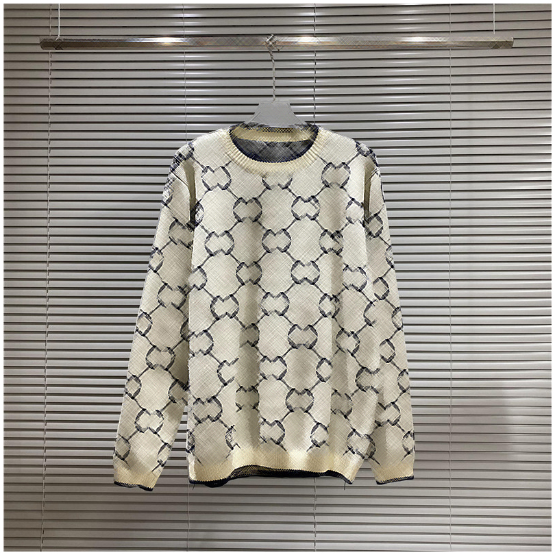 

2023 Designers Sweaters Mens Womens Pullover fashion classic All Over Letter Jacquard Crew Round Neck Long Sleeve Sweater b6, G2
