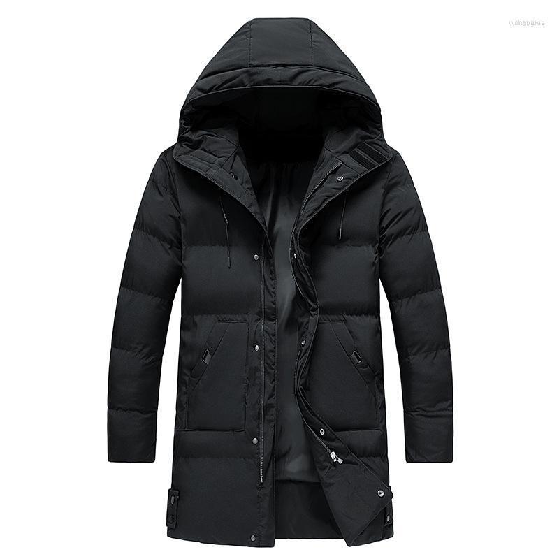

Men's Down Men's & Parkas 2022 Casual Classic Winter Black Jacket Men's Windbreak Warm Padded Hooded Overcoat Fashion Outerwear, 9788 g