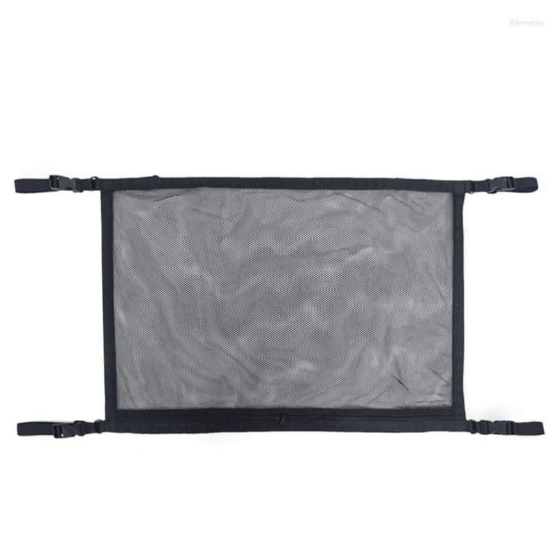 

Car Organizer Ceiling Storage Net Roof Interior Black Bag Sundries