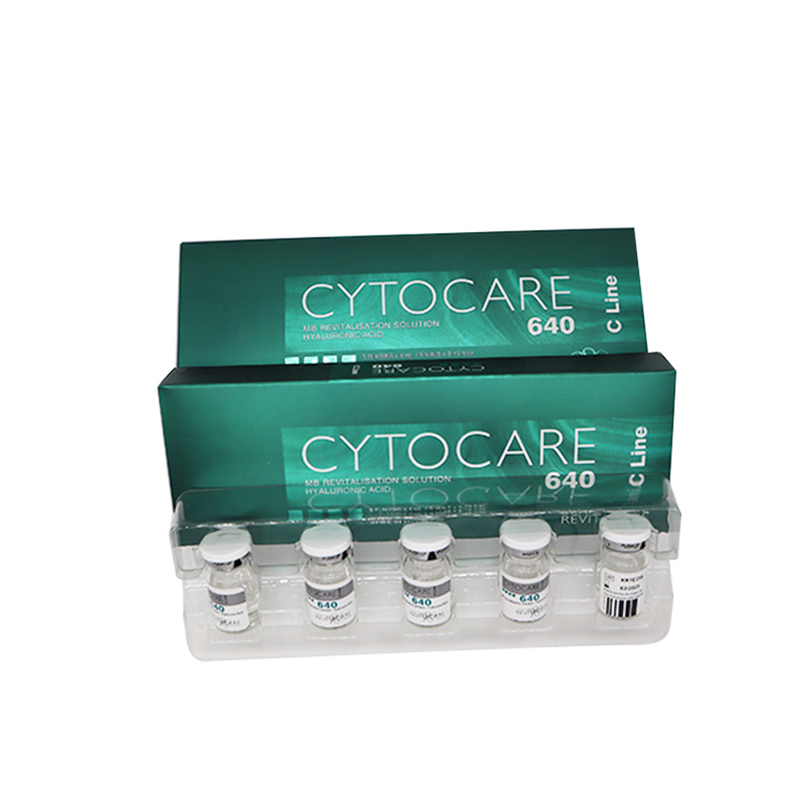 

Beauty Items Cytocare 532 715 516 640 Skin booster dermal filler face 10 vials x5.0ml