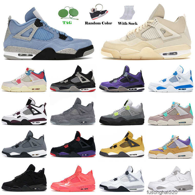 

Top Jumpman 4 4s Basketball Shoes Univeristy Blue Sail Off Mens Womens Black Cat Green Metallic Pure Money Tattoo Starfish Trainers Sneakers JORDON, C15 shimmer 40-47 (2)