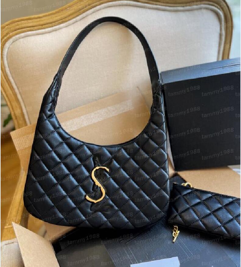 

5A Quality Genuine Leather shoulder bag Luxurys designers Fashion Flap bags womens quilted Gold Chain crossbody handbags purses More style tote purse handbag, Y8