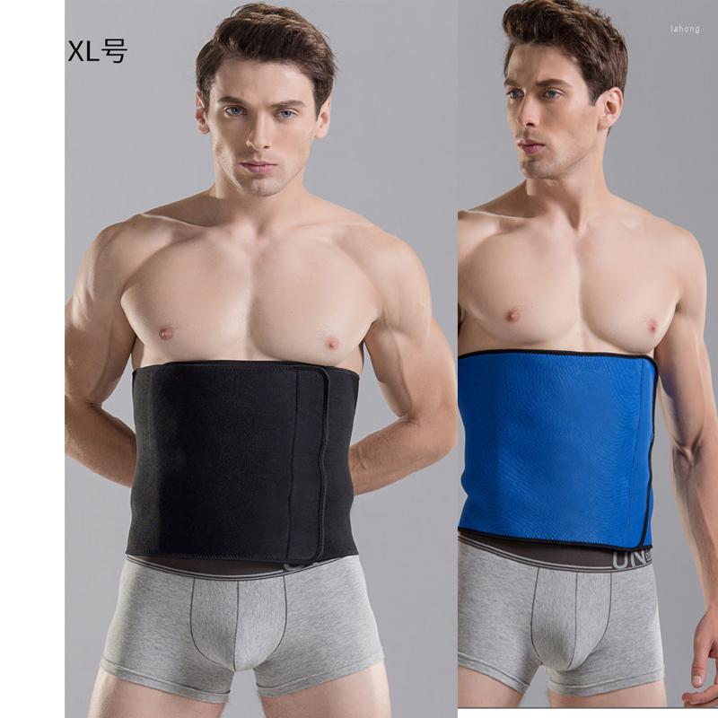 

Waist Support Est High Quality Men Belly Belt Tummy Trimmer Abdomen Elastic Shaper Cincher Burn The Fat Sports Equipment, Blue