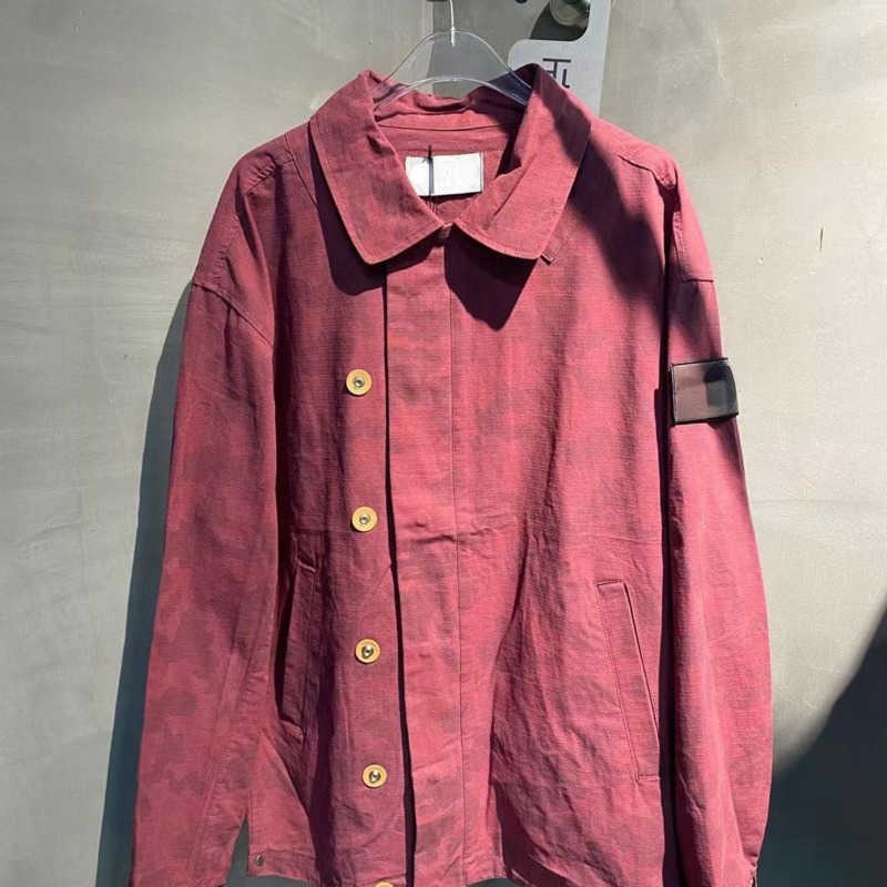 

22ss outdoor sports designer jacket mens cardigan coat camouflage stand collar casual shirt zipper jackets embroidery color change sleeve label man sportswear, White