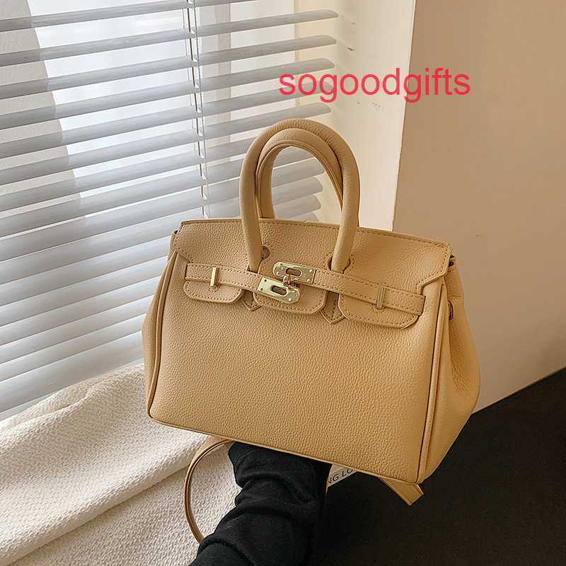 

Designer Bags Herme Luxury Genuine Leather Women's Single Shoulder Handbags Advanced sense large capacity bag women's 2022 summer new fashio, White large size