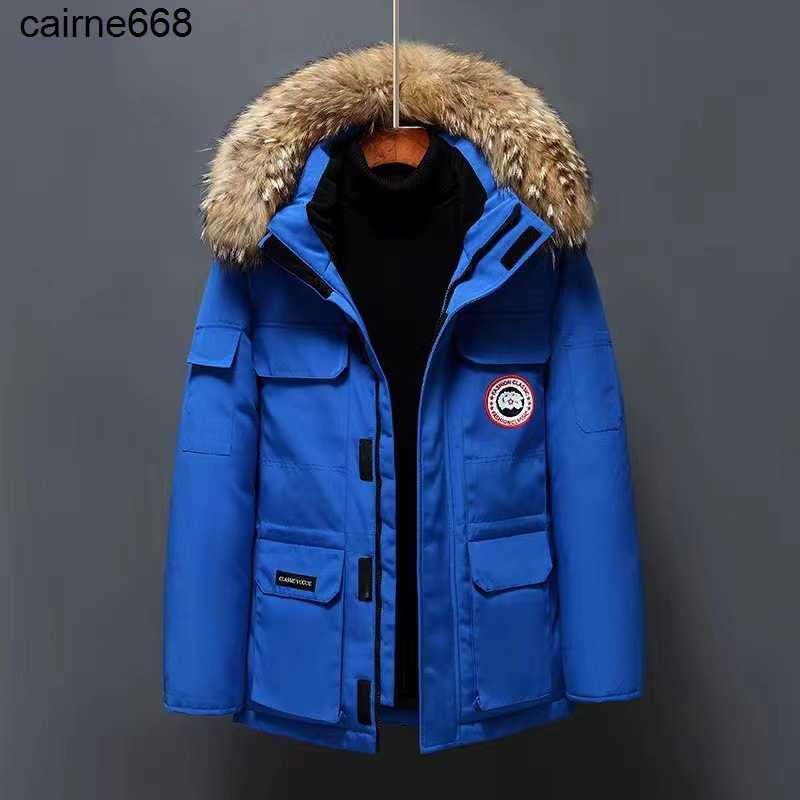 Designer Men's Down Canada Parkas New Men's Down Goose jacket Men's lovers Women's stand collar Winter thickened warm-image-808124443