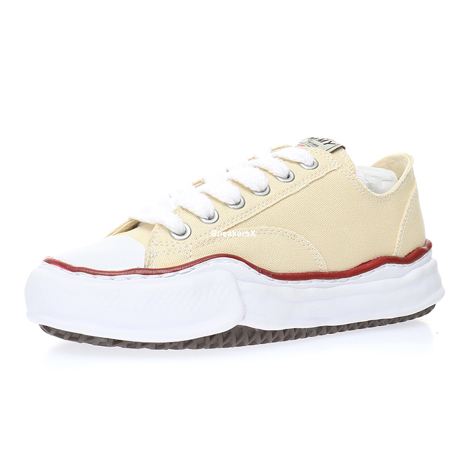 

Shoes Skate Maison Mihara Yasuhiro Peterson Canvas for Men MMY Sneaker Platform Sneakers Women Platforms Chunky in Cream, 1 36-45