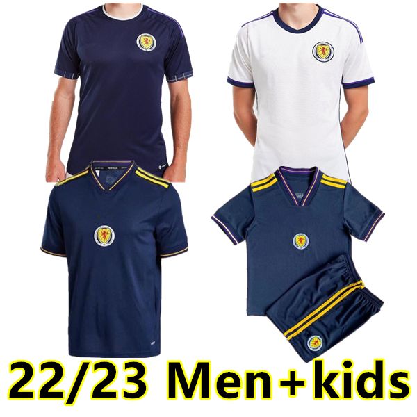 

22 23 National Team Scotland Soccer Jersey Blank 7 John McGinn 4 Scott McTominay 3 Andy Robertson 20 FRASER 10 ADAMS 5 HANLEY 9 DYKES 8 McGREGOR men kids Football Shirt, 22/23 home1
