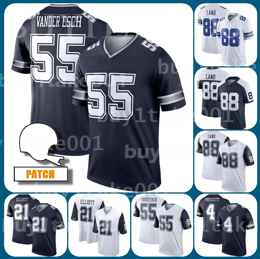 

Football Jerseys Men Women Youth Cowboys''jersey 54 Jaylon Smith 88 Cee DeeLamb 19 Amari Cooper 90 Demarcus Lawrence navy Football Jerseys, Custom men+patch(niu zai)