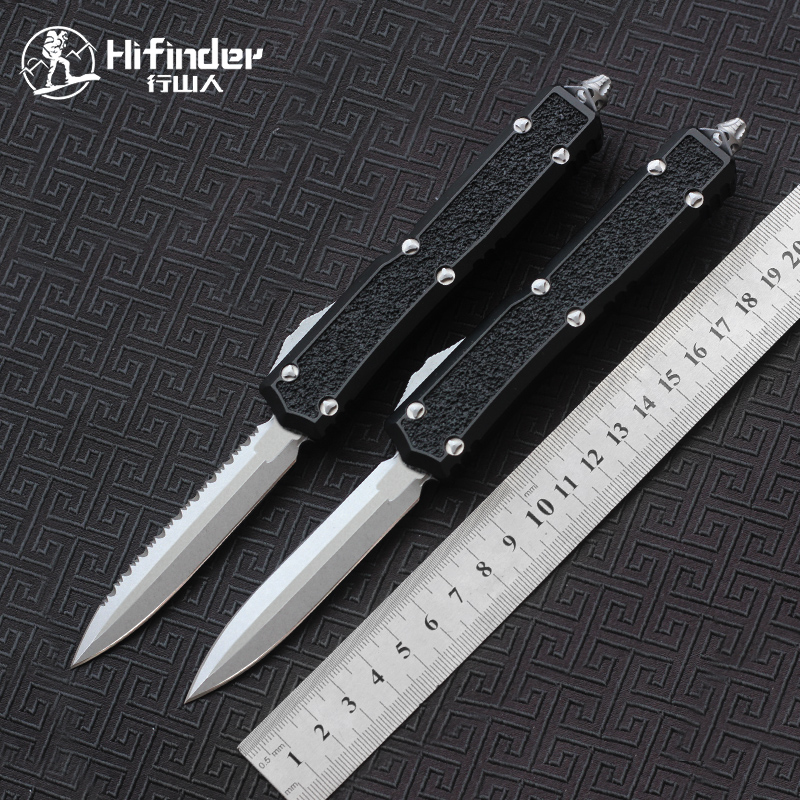 

Hifinder MaYi Monolithic CNC Aluminium handle 154CM Blade Survival EDC camping hunting outdoor kitchen Tool Key Utility knife