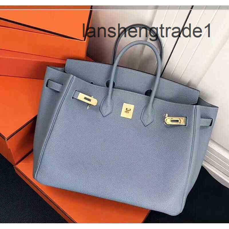

Women Designer Handbags Herme Luxurys Cowhide Togo Litchi Pattern Leather Fashion Birkins Commuter Mother Tot GXY9, 30 silver buckle special shot color rema