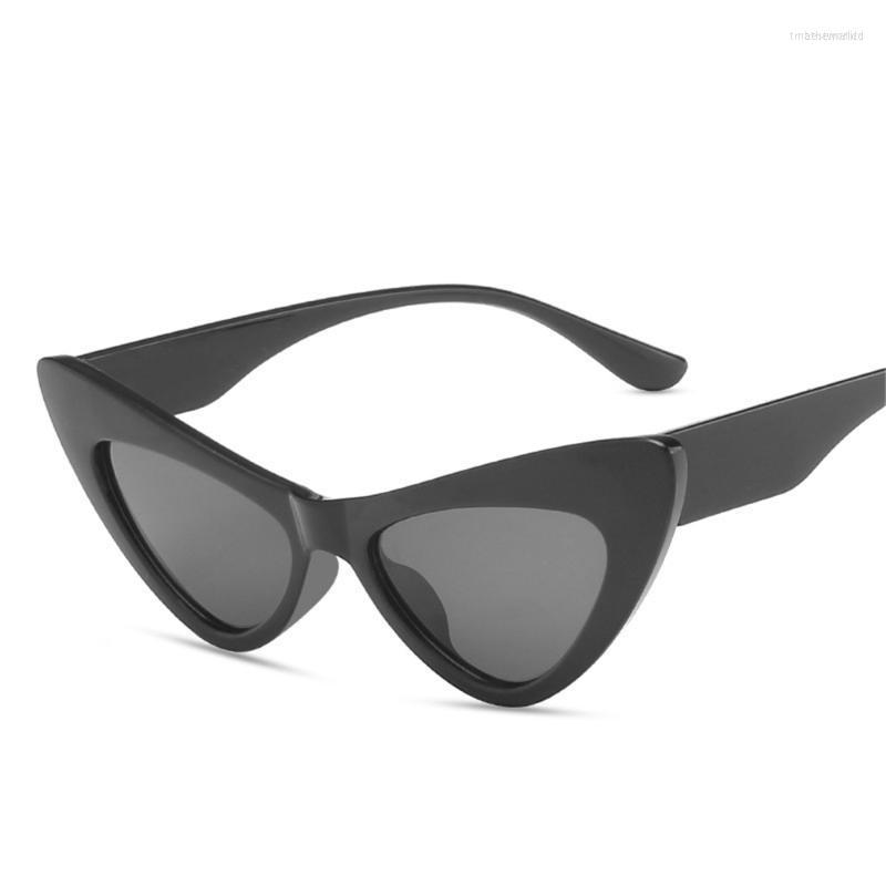 

Sunglasses Brand Fashion For Women Cateye Female Vintage Retro Eyeglasses Luxury Designer Catwalk Decorative Glasses 2022Sunglasses