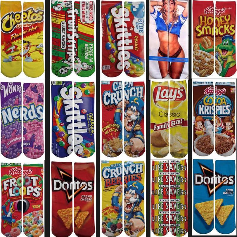 

Men's Socks Custom Mens Womens Unisex 40cm 3D Printed Cartoon Cheerleader Girls Sports Stocking Multicolors, Random mix colours