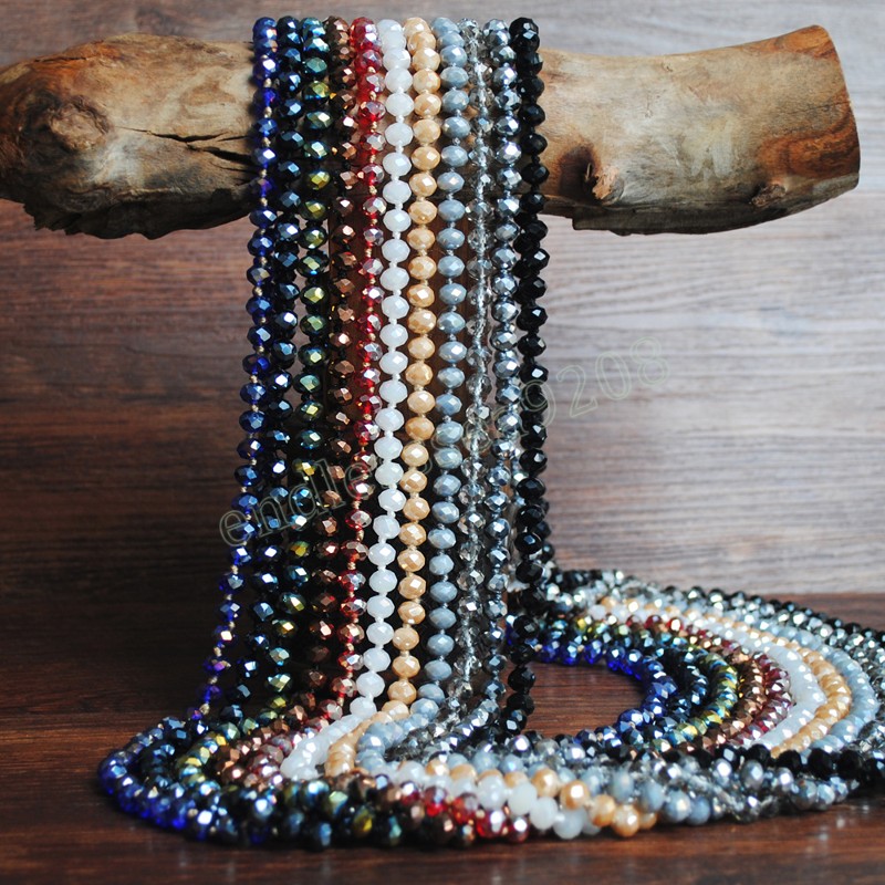 

Retro Ethnic Fashion Sweater Chain Crystal Necklace Women Long Tassel Pendant Beaded Boho Bohemian Necklace Jewelry