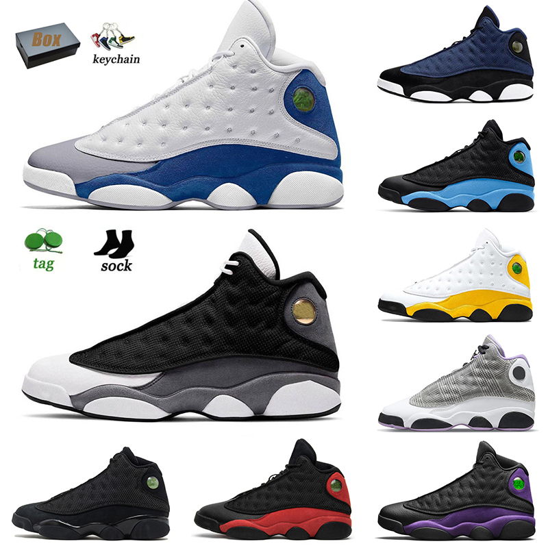 

Designer 13s Basketball Shoes Jumpman 13 XIII Black Flint Singles Day Brave Blue for Men Women Soar Green Bred Obsidian Retros Trainers Sports Sneakers With Box, D44 playoffs 40-47