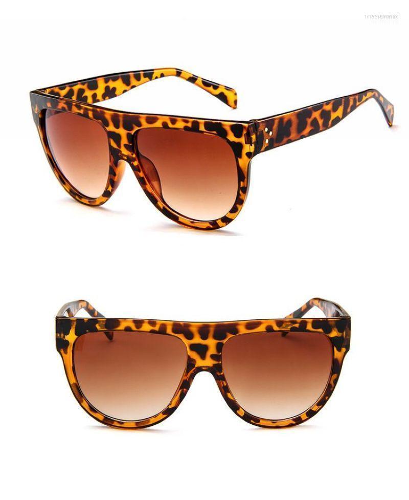 

Sunglasses 100pcs/Lot Leopard Print Frames Women Computer Spectacles Frame Resin Lens Glasses Plastic Fashion Goggles