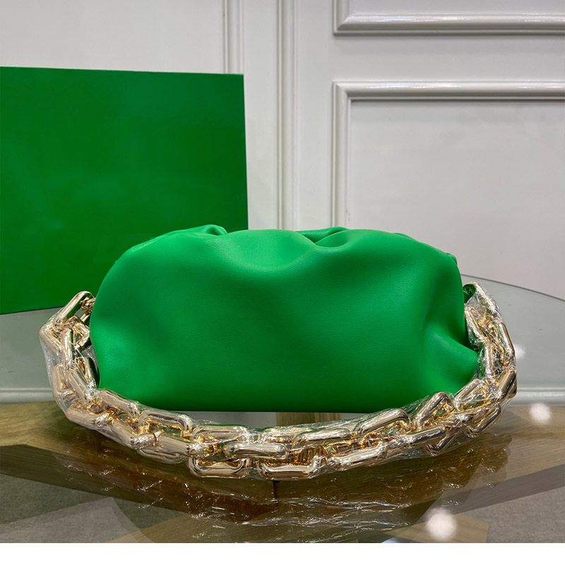 

Designer Handbag Women Chain Pouch Luxurys Tote Bag Teak Porridge Fondant Leather Clutch Handbags Fashion Calfskin Shoulder-bag Women Purse