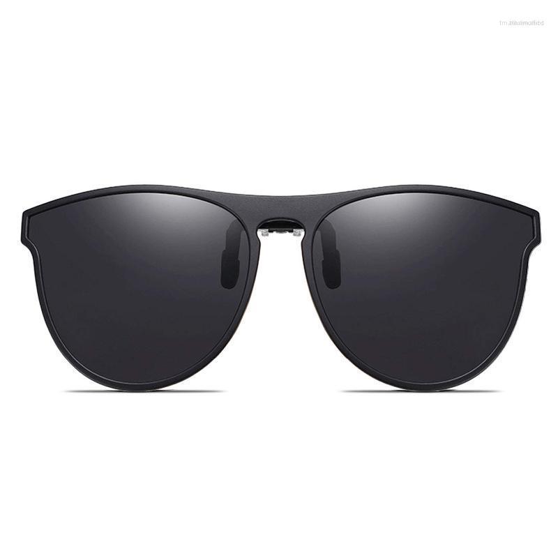 

Sunglasses Driving Eyeglasses UV Protection Flip Up Clip-on Prescription Glasses Polarized GlassesSunglasses
