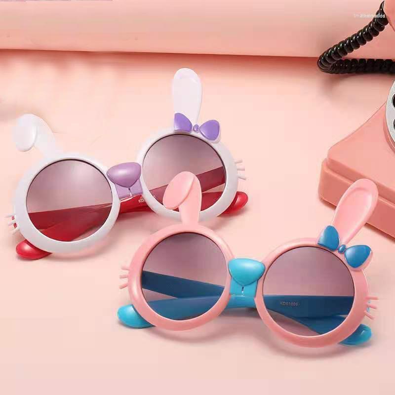 

Sunglasses Nieuwe Leuke Konijn Zonnebril Cartoon Jongen Bril Mode Stijl Meisjes BrilSunglasses