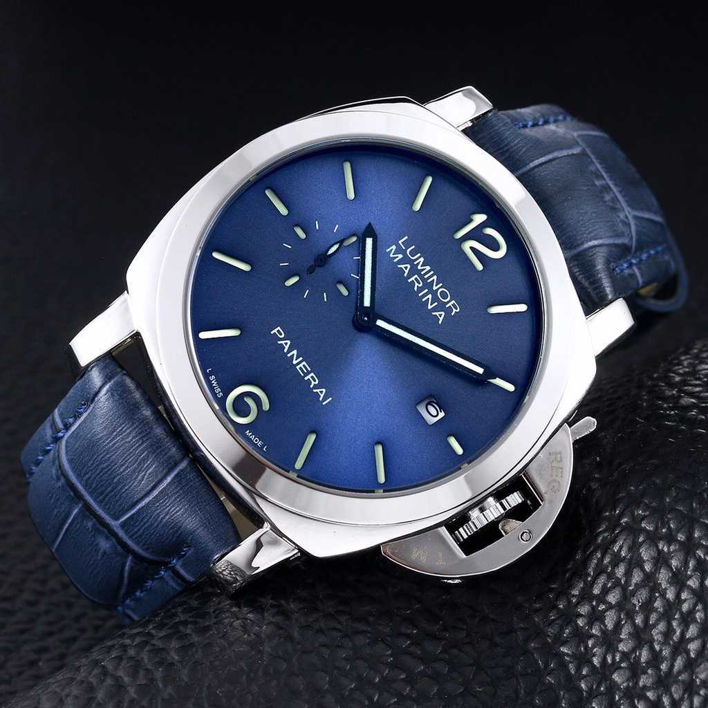 

Luxury Watches For Mens Mechanical watch Paneraiss Luminors Marina Wrist Watch Brand Italy Sport Wristwatches, Sliver black