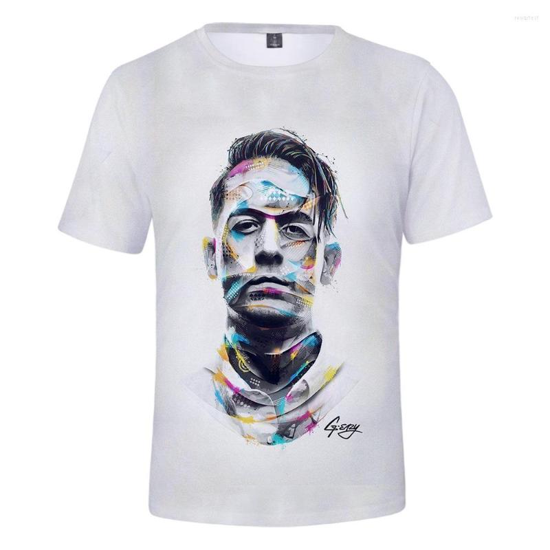 

Men's T Shirts Rapper G-Eazy 3D T-shirt Men Women Fashion Vintage Modern Printed Music Fans Shirt Shorts White Casual Wear Classic, Beige