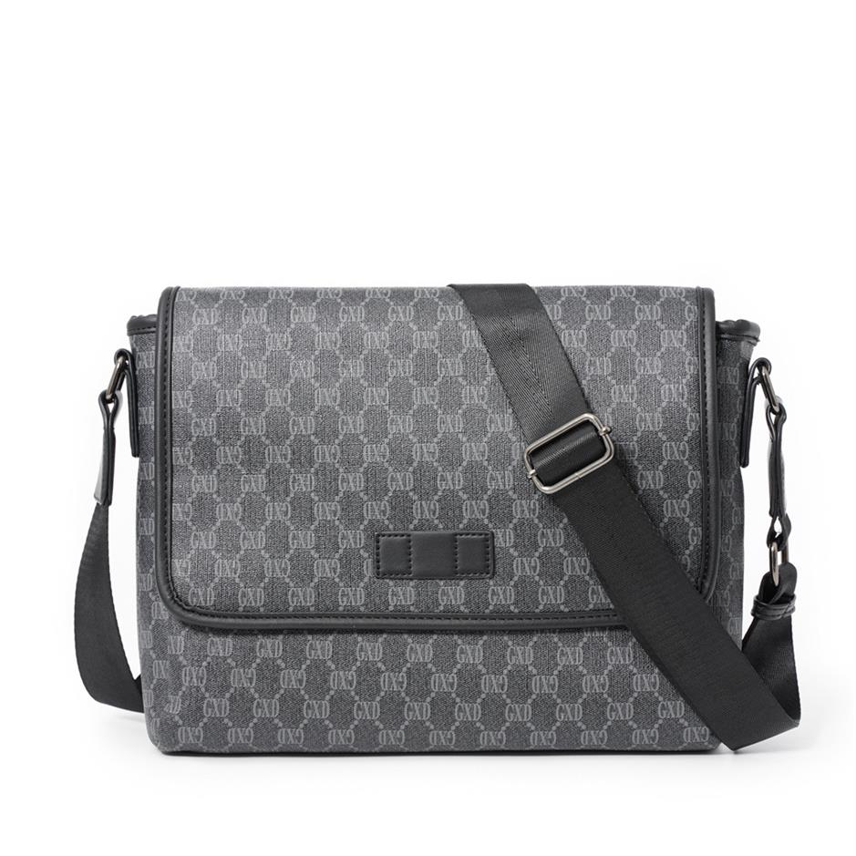 

Mens Shoulder Bags leather Designers Messenger Bag Famous Trip Postman Classic Handbag Briefcase Crossbody Wallet Women letter Pri2420, With logo