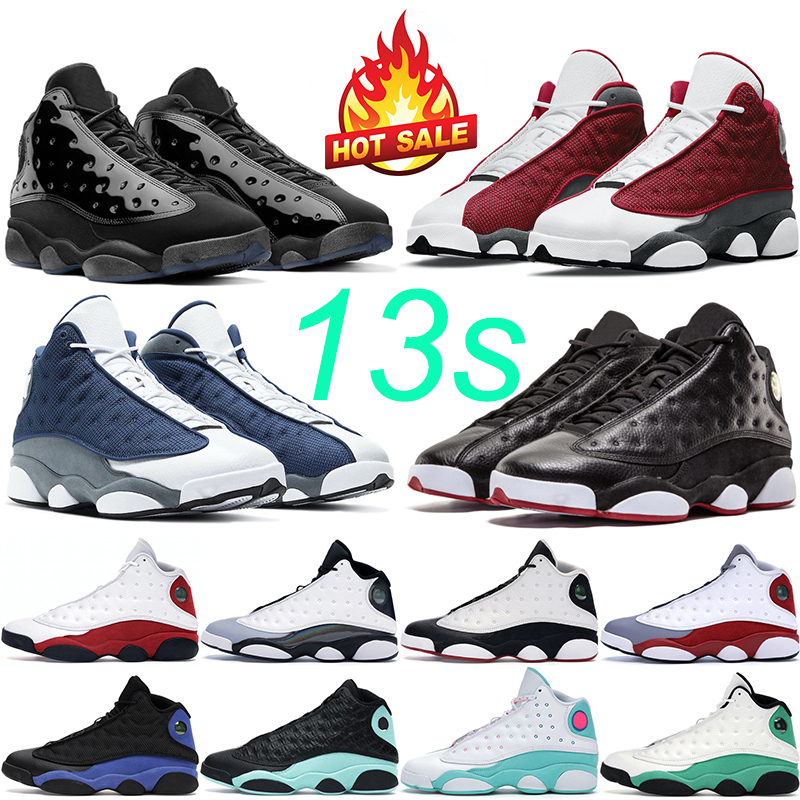 

Jumpman 13 13s Men Basketball Shoes University Blue Black Cat Bred Chicago Wolf Grey Toe Red Flint Obsidian Mens Womens Outdoor Sports Trainers Sneakers, Item#23