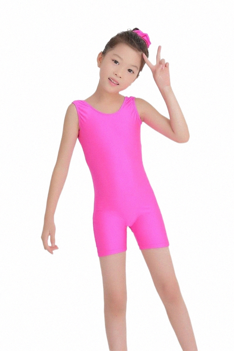 

catsuit Costumes Speerise 3-12 Years Toddler Kids Tank Unitard Biketard Costume For Girls Ballet Gymnastics Leotard Dance Unitards 01Lg#, Black
