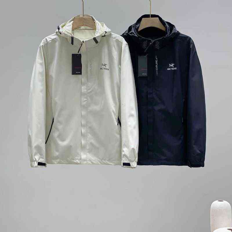 

DHL Designer Arcterys Brand High End 2022 Autumn Bird Submachine New Arcter Big Ancestor Mens Waterproof and Breathable Soft Shell Hooded Fashion Brand, Beige