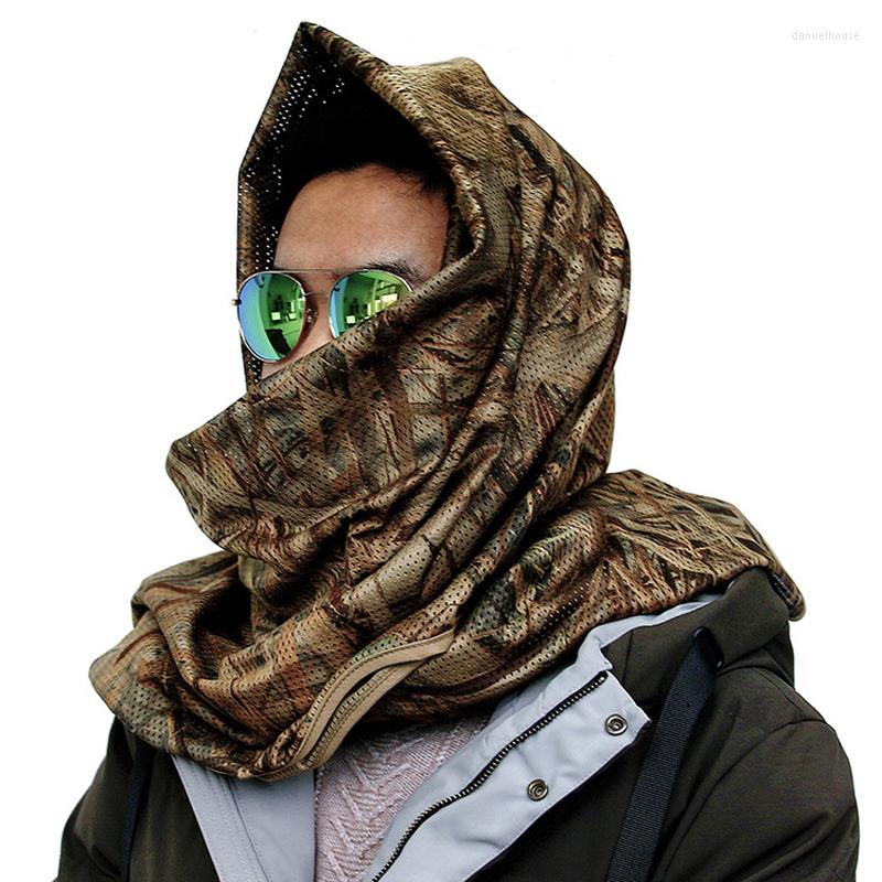 

Bandanas Tactical Scarf Military Sniper Camouflage Mesh Mask Hunting Camping Hiking Multi Purpose Headband Scarve 160 X 90 Cm