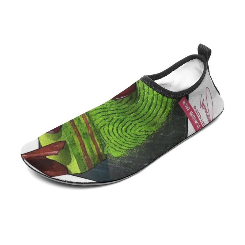 

Men Swimming Diving Custom Shoes Soft-Soled Creek Sneakers Green Barefoot Skin Snorkeling Wading Fitness Women Trainers
