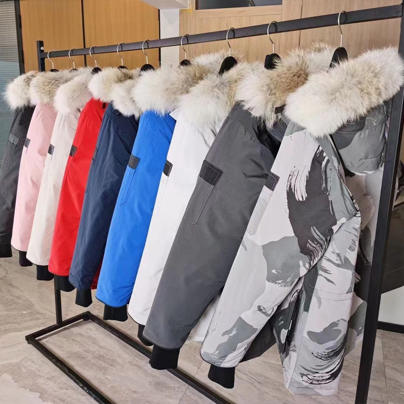 

2022 Designer Cypress Puffer Jacket Winter Down Coat Expedition Parka Femme Mens Womens Bomber Jassen Thick Long Warm Windproof Outdoor Wolf Fur Overcoats, 2 + travel bag