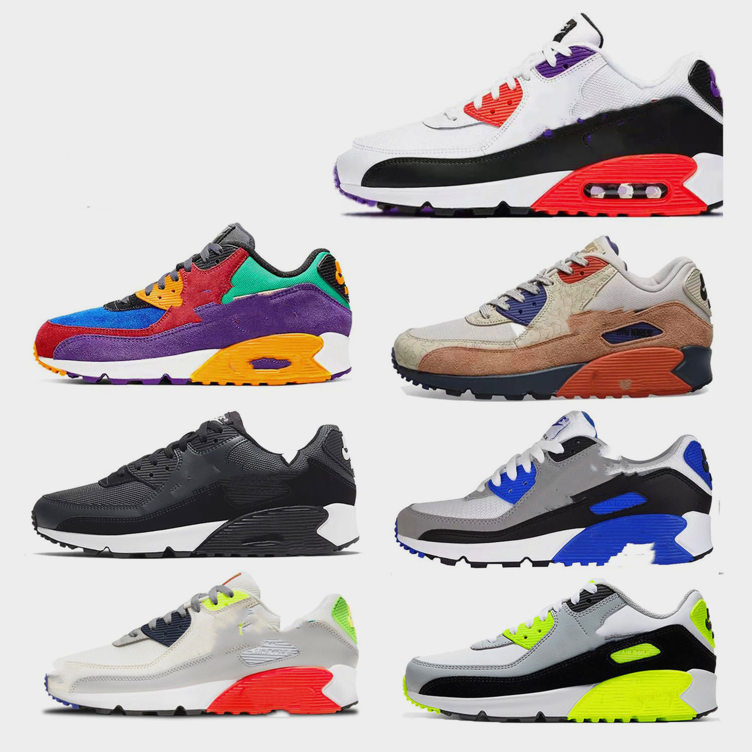 

NIK 90 shoes airmax 90s men women airmaxs running Michigan maxes Radiant air mens max sports sneakers