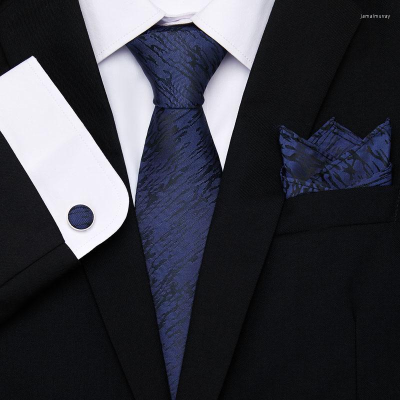 

Bow Ties 30 Colors Men's Tie For Men Silk With Hanky Cufflinks Sets Mens Solid Necktie Gravata Wedding Party