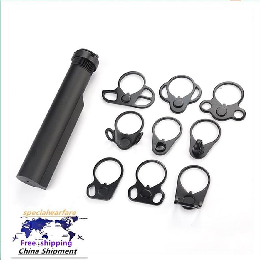 

AR15 M16 hunting accessories aluminum alloy buffer tube back plate hoo270n