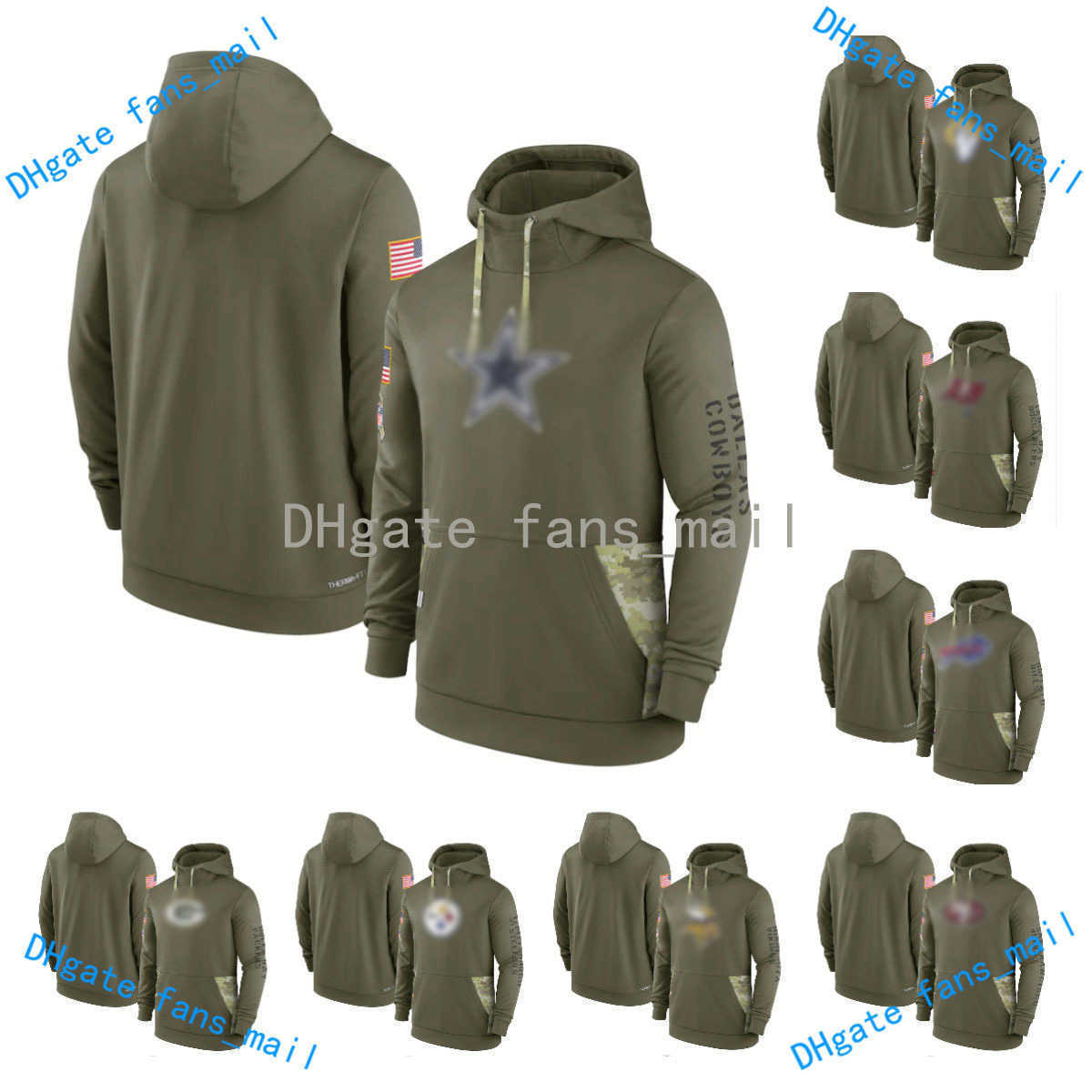 

2022/23 Football Jersey Hoodie Women Youth Cowboys''Nfl''Bills Printing Salute To Service Designer Keep Warm Hoodies For Men Sweatshirts Tarmac, Figure 6