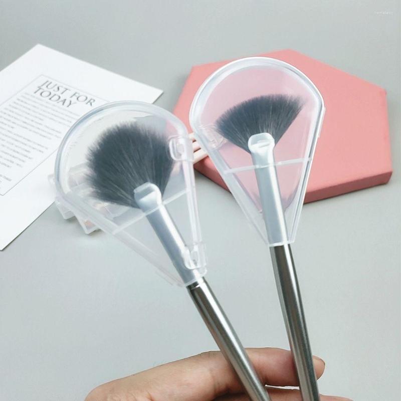 

Makeup Brushes Transparent Plastic Waterproof Guards Protector Brush Storage Dust Protection Cover