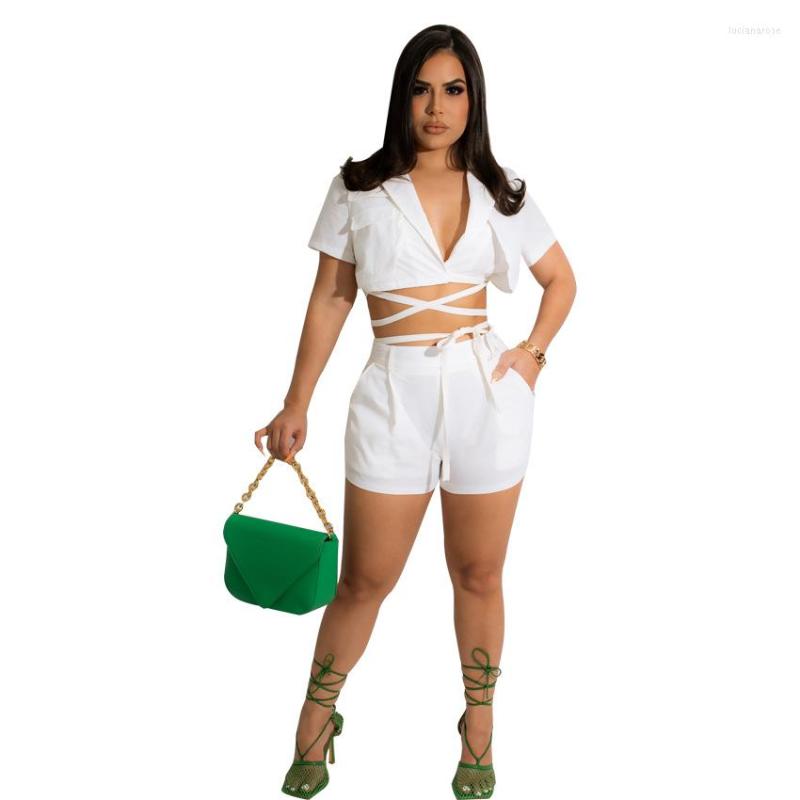 

Women' Tracksuits Sexy Strap Solid Fashion Casual Suit Summer Two Piece Sets, Black