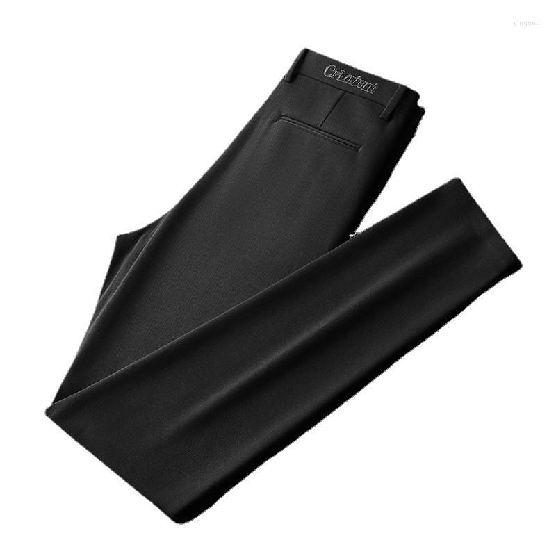 

Men's Pants Arrival Fahsion Suepr Large Autumn And Winter Youth Business Casual Men's Elastic Plus Size 36 38  42 44 46 48, Kahki